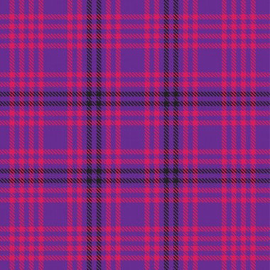 Mor ekose, kareli, tartan desenli moda tekstil ve grafikleri için uygun.