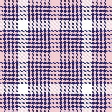 Moda tekstil ve grafikleri için uygun pembe ve denizci ekoseli, ekoseli, ekosesiz desen