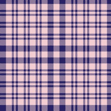 Moda tekstil ve grafikleri için uygun pembe ve denizci ekoseli, ekoseli, ekosesiz desen