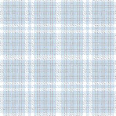 Gökyüzü mavisi ekose, kareli, ekose desenli moda tekstil ve grafikleri için uygun.