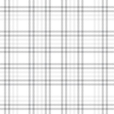 Moda tekstil ve grafikleri için uygun beyaz ekose, kareli, tartan desenli