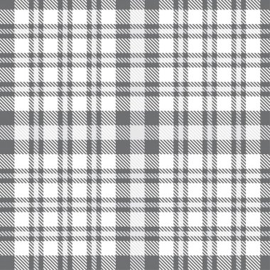 Moda tekstil ve grafikleri için uygun beyaz ekose, kareli, tartan desenli