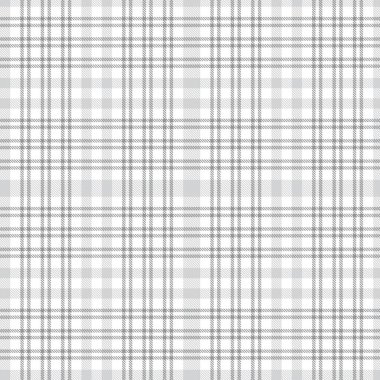 Moda tekstil ve grafikleri için uygun beyaz ekose, kareli, tartan desenli