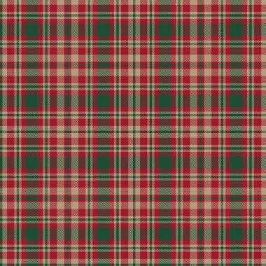 Moda tekstil ve grafikleri için uygun Noel ekoseli, ekoseli, ekoseli, ekose desenli