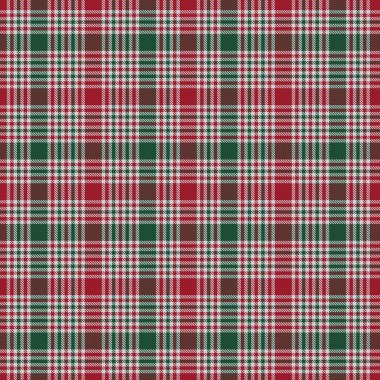 Moda tekstil ve grafikleri için uygun Noel ekoseli, ekoseli, ekoseli, ekose desenli