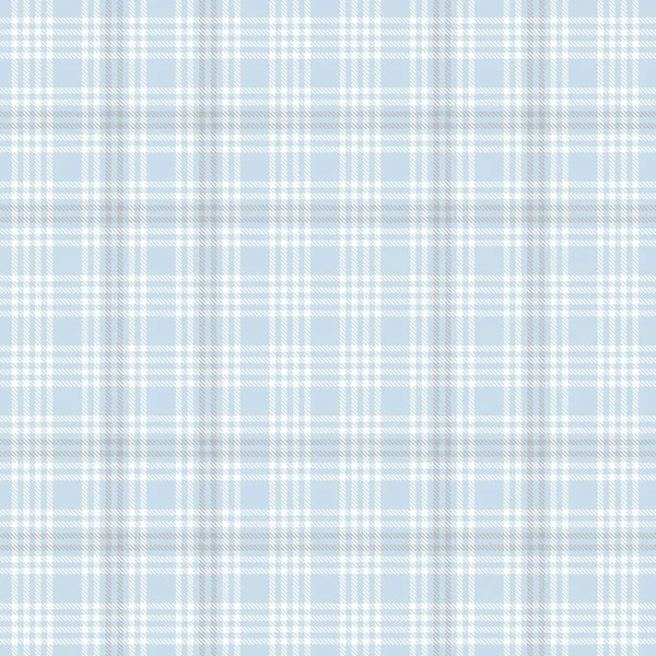 Sky Blue Plaid Kratkę Tartan Bezszwowy Wzór Nadaje Się Mody — Wektor stockowy