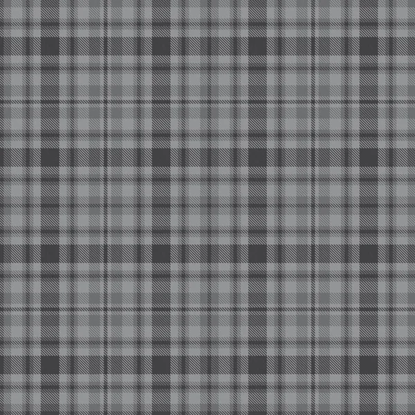 Grey Plaid Checkered Tartan Seamless Pattern Suitable Fashion Textiles Graphics — Stock Vector