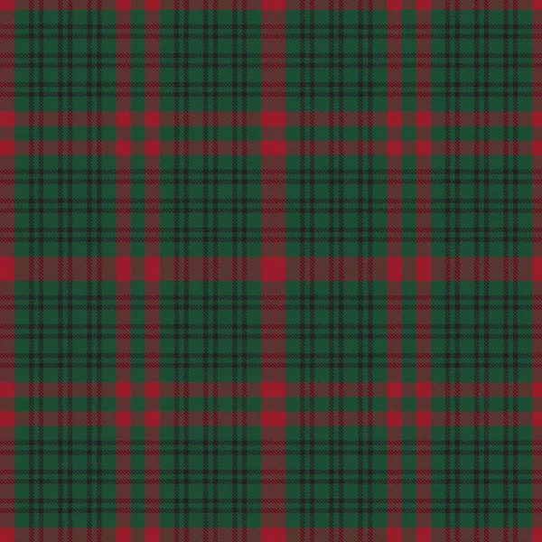 Christmas Plaid Geruit Tartan Naadloos Patroon Geschikt Voor Mode Textiel — Stockvector