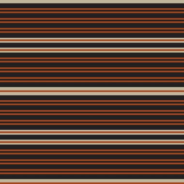 Moda tekstil ve grafikleri için uygun turuncu yatay çizgili dikişsiz arkaplan