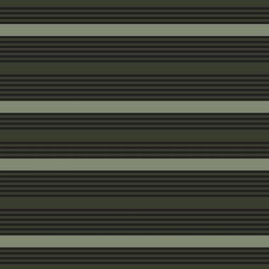 Moda tekstil ve grafikleri için uygun yeşil yatay çizgili dikişsiz arkaplan