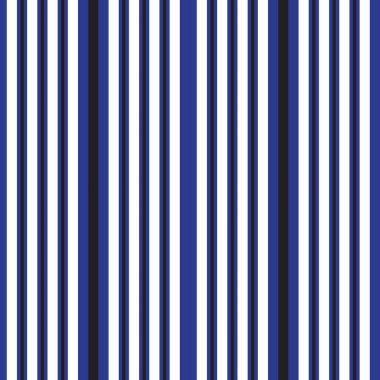 Moda tekstil ve grafikleri için uygun mavi dikey çizgili dikişsiz arkaplan