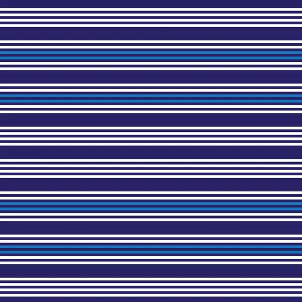 Bleu Horizontal Rayé Fond Motif Sans Couture Adapté Pour Les — Image vectorielle