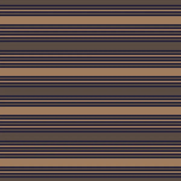 Marrón Taupe Horizontal Rayas Sin Costuras Patrón Fondo Adecuado Para — Vector de stock