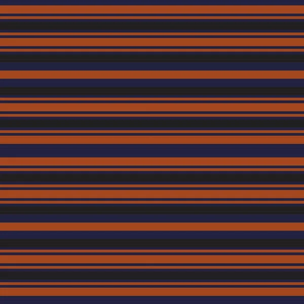 Oranje Horizontaal Gestreepte Naadloze Patroon Achtergrond Geschikt Voor Mode Textiel — Stockvector