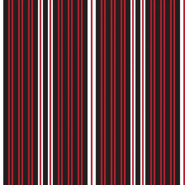 Fondo Patrón Inconsútil Rayado Vertical Rojo Adecuado Para Textiles Moda — Vector de stock