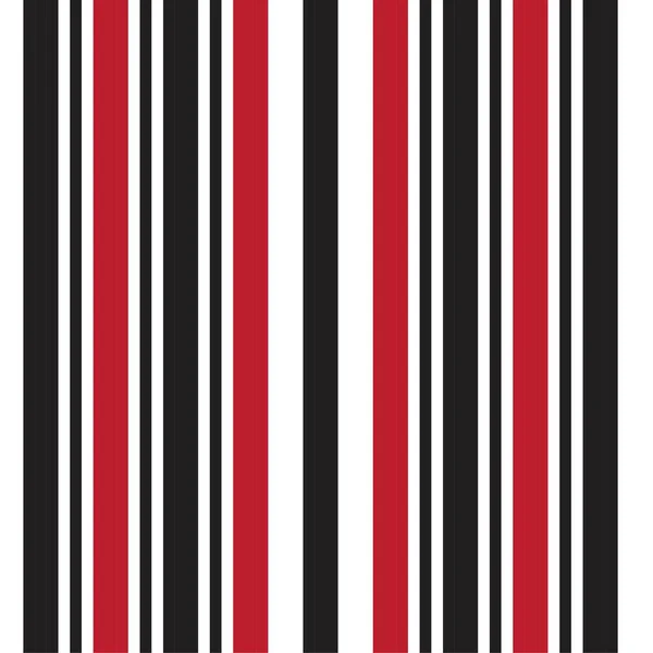 Fondo Patrón Inconsútil Rayado Vertical Rojo Adecuado Para Textiles Moda — Vector de stock