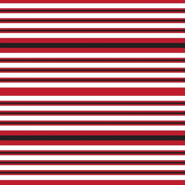 Rot Horizontal Gestreifte Nahtlose Muster Hintergrund Geeignet Für Modetextilien Grafiken — Stockvektor