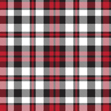 Moda tekstil ve grafikleri için uygun kırmızı ekose, kareli, tartan desenli