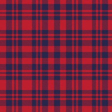 Moda tekstil ve grafikleri için uygun kırmızı ve lacivert, ekoseli, ekoseli, ekosesiz desenli