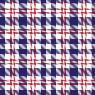 Moda tekstil ve grafikleri için uygun kırmızı ve lacivert, ekoseli, ekoseli, ekosesiz desenli