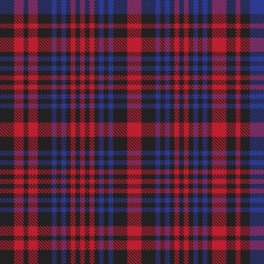 Moda tekstil ve grafikleri için uygun kırmızı ve lacivert, ekoseli, ekoseli, ekosesiz desenli