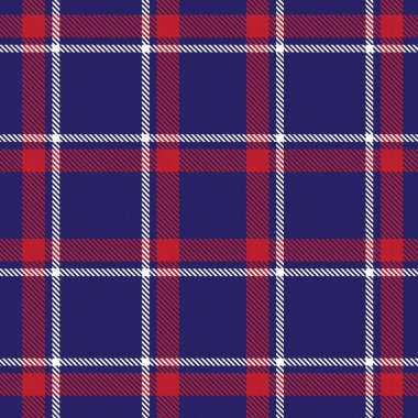 Moda tekstil ve grafikleri için uygun kırmızı ve lacivert, ekoseli, ekoseli, ekosesiz desenli