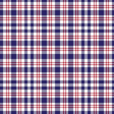 Moda tekstil ve grafikleri için uygun kırmızı ve lacivert, ekoseli, ekoseli, ekosesiz desenli