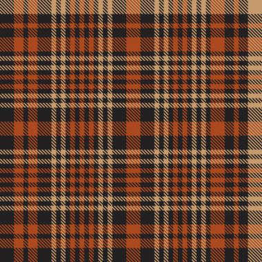 Turuncu ekose, kareli, tartan desenli moda tekstil ve grafikleri için uygun.