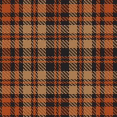 Turuncu ekose, kareli, tartan desenli moda tekstil ve grafikleri için uygun.