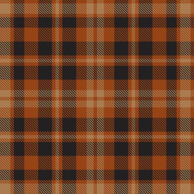 Turuncu ekose, kareli, tartan desenli moda tekstil ve grafikleri için uygun.