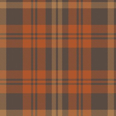 Turuncu ekose, kareli, tartan desenli moda tekstil ve grafikleri için uygun.