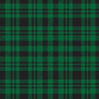 Moda tekstil ve grafikleri için uygun yeşil ekoseli, kareli, tartan desenli