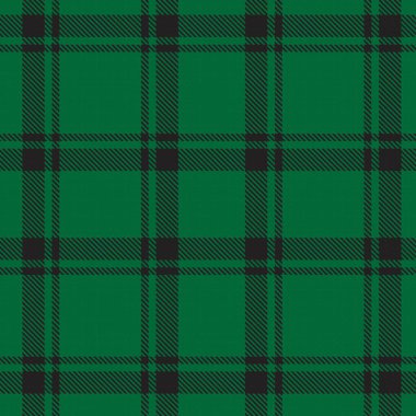 Moda tekstil ve grafikleri için uygun yeşil ekoseli, kareli, tartan desenli