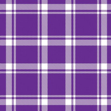 Mor ekose, kareli, tartan desenli moda tekstil ve grafikleri için uygun.