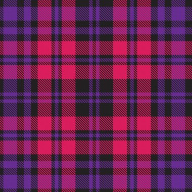 Mor ekose, kareli, tartan desenli moda tekstil ve grafikleri için uygun.