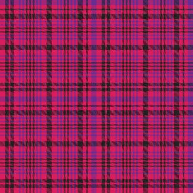 Mor ekose, kareli, tartan desenli moda tekstil ve grafikleri için uygun.