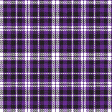 Mor ekose, kareli, tartan desenli moda tekstil ve grafikleri için uygun.