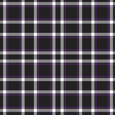 Mor ekose, kareli, tartan desenli moda tekstil ve grafikleri için uygun.