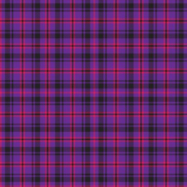 Mor ekose, kareli, tartan desenli moda tekstil ve grafikleri için uygun.