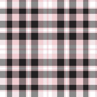 Moda tekstil ve grafikleri için uygun pembe ekoseli, ekoseli, ekoseli, dikdörtgen desen