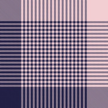 Moda tekstil ve grafikleri için uygun pembe ve denizci ekoseli, ekoseli, ekosesiz desen