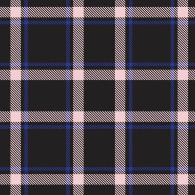 Moda tekstil ve grafikleri için uygun pembe ve denizci ekoseli, ekoseli, ekosesiz desen