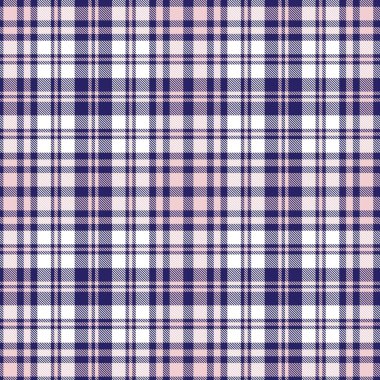 Moda tekstil ve grafikleri için uygun pembe ve denizci ekoseli, ekoseli, ekosesiz desen