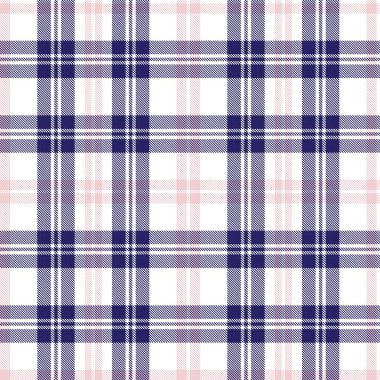 Moda tekstil ve grafikleri için uygun pembe ve denizci ekoseli, ekoseli, ekosesiz desen