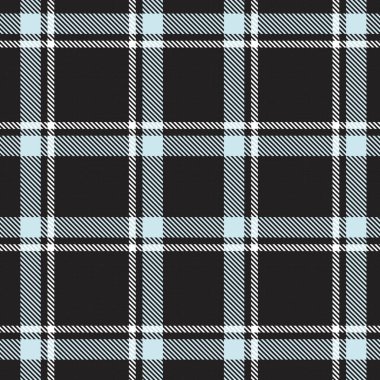 Gökyüzü mavisi ekose, kareli, ekose desenli moda tekstil ve grafikleri için uygun.