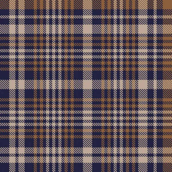 Brown Taupe Plaid Tartan Seamless Pattern Suitable Fashion Textiles Graphics — Stock Vector