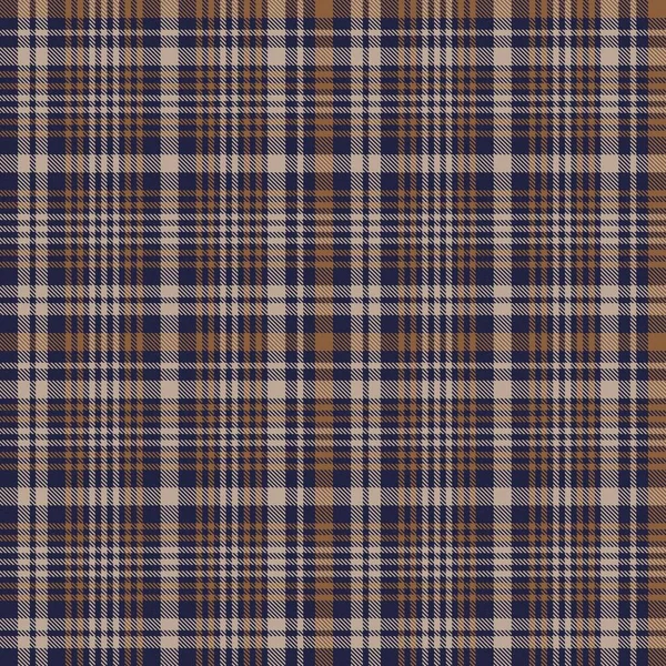 Taupe Marron Plaid Motif Tartan Sans Couture Adapté Aux Textiles — Image vectorielle