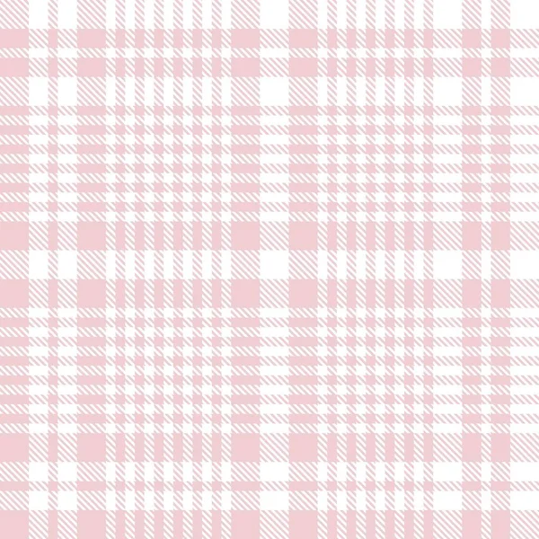 Pink Plaid Checkered Tartan Seamless Pattern Suitable Fashion Textiles Graphics — Stock Vector