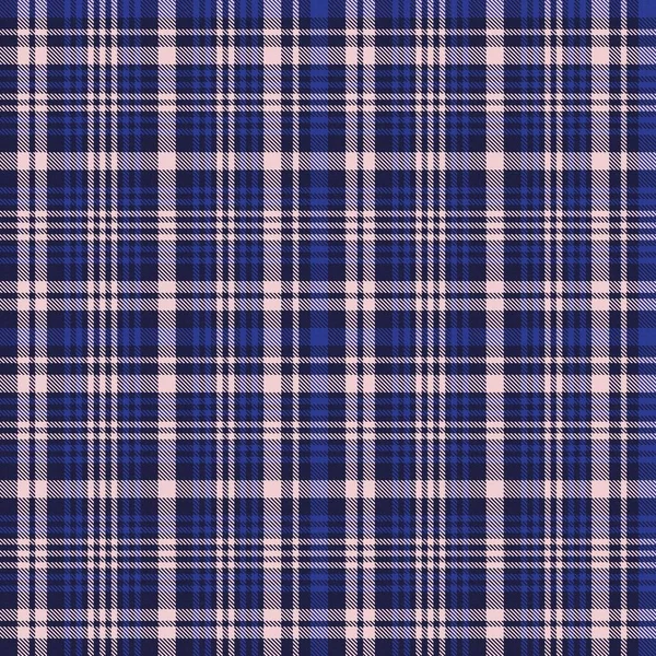 Růžové Námořnictvo Plaid Kostkované Tartan Bezešvé Vzor Vhodný Pro Módní — Stockový vektor