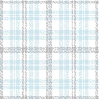 Gökyüzü mavisi ekose, kareli, ekose desenli moda tekstil ve grafikleri için uygun.